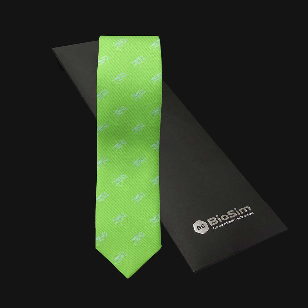 Cravatte stampate per il progetto Biosim