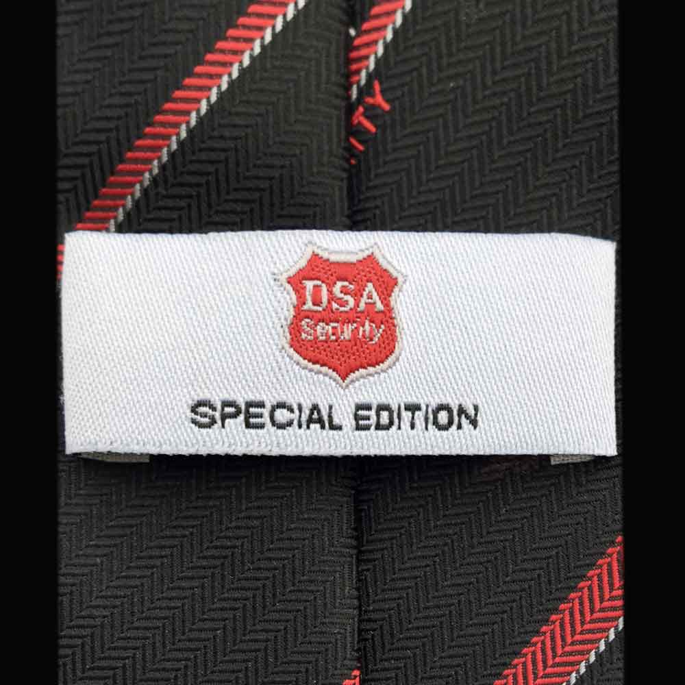 Krawatten Mit Logo Brandlabel - Markenetikette - Dsa Security