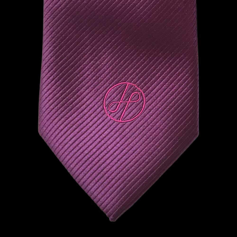 Krawatten Mit Logo Auf Vorderseite Holmes