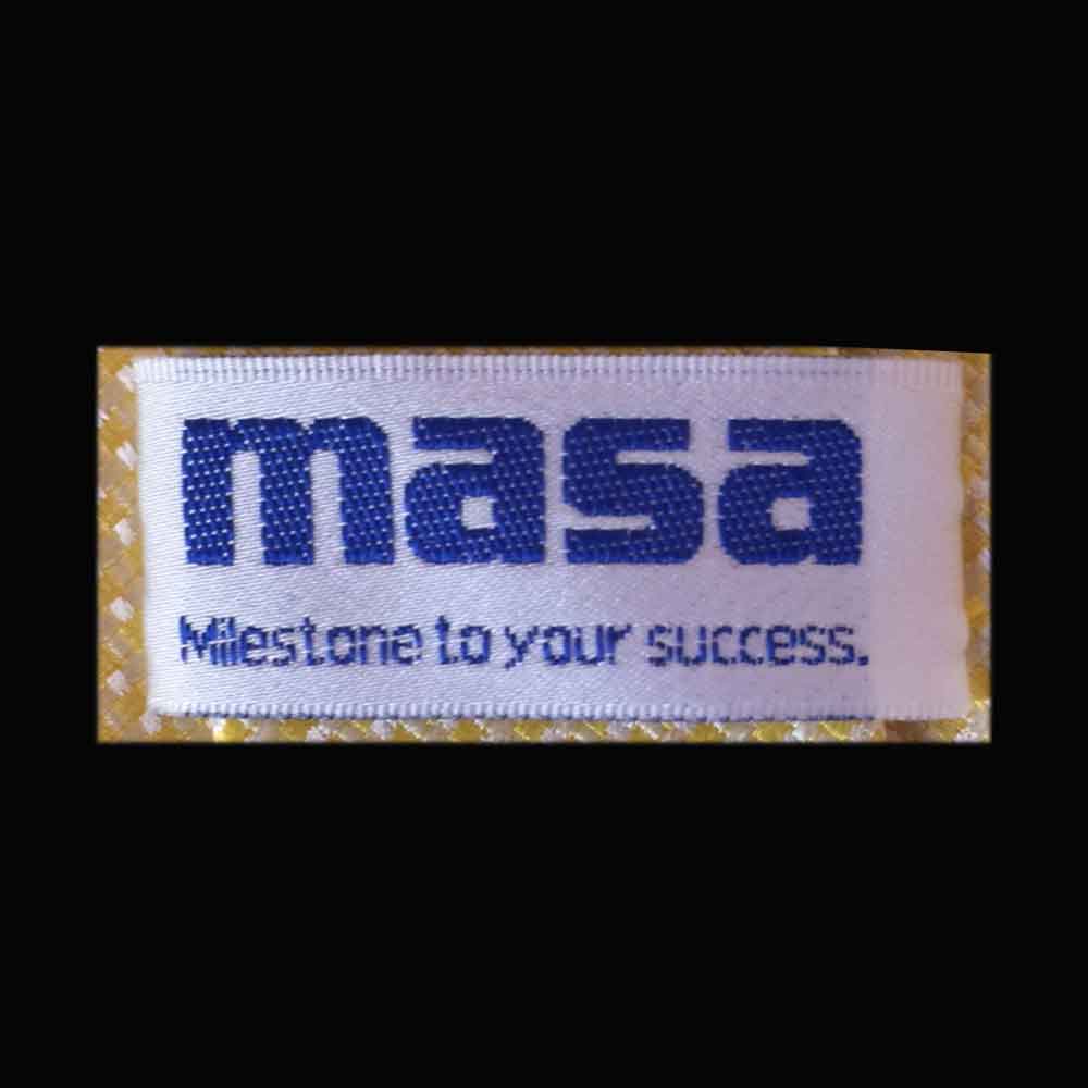 Cravates avec logo Brandlabel - Étiquette de marque - Masa