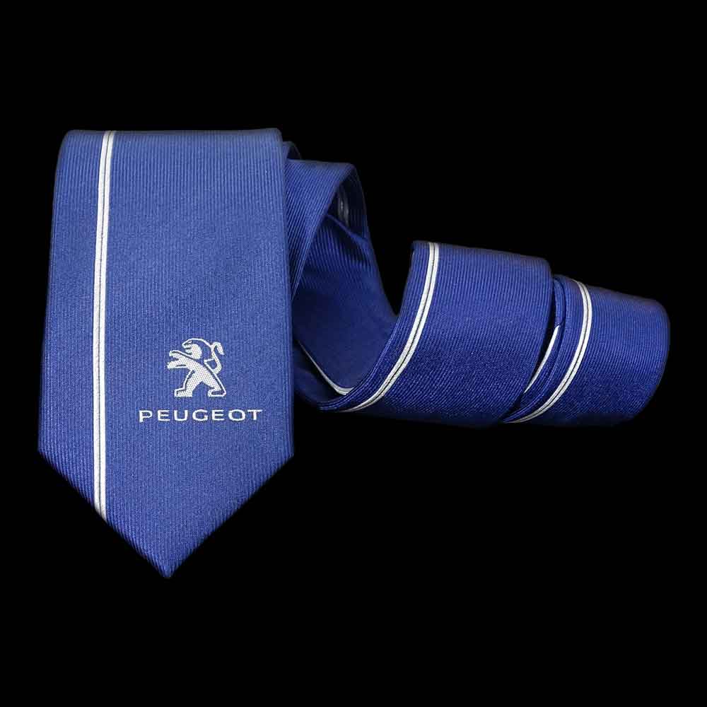Cravates avec logo Peugeot