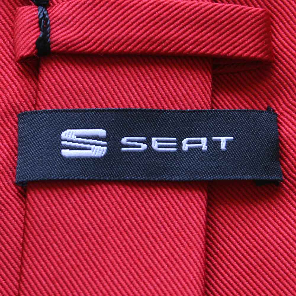 Corbatas con logotipo de marca - Etiqueta de marca - Seat