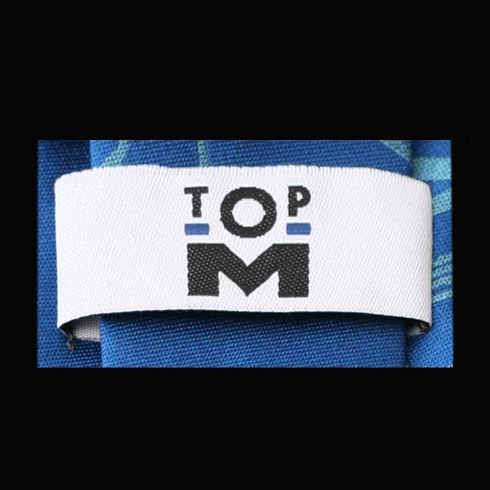 Krawatten Mit Logo Brandlabel - Markenetikette - Top M
