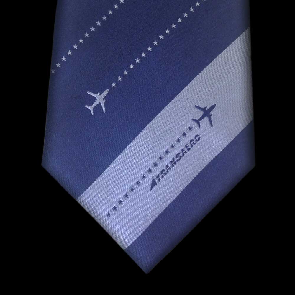 Cravates avec logo à l'avant Transaereo