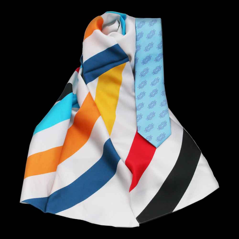 Corbatas y bufandas para la reunión del G20