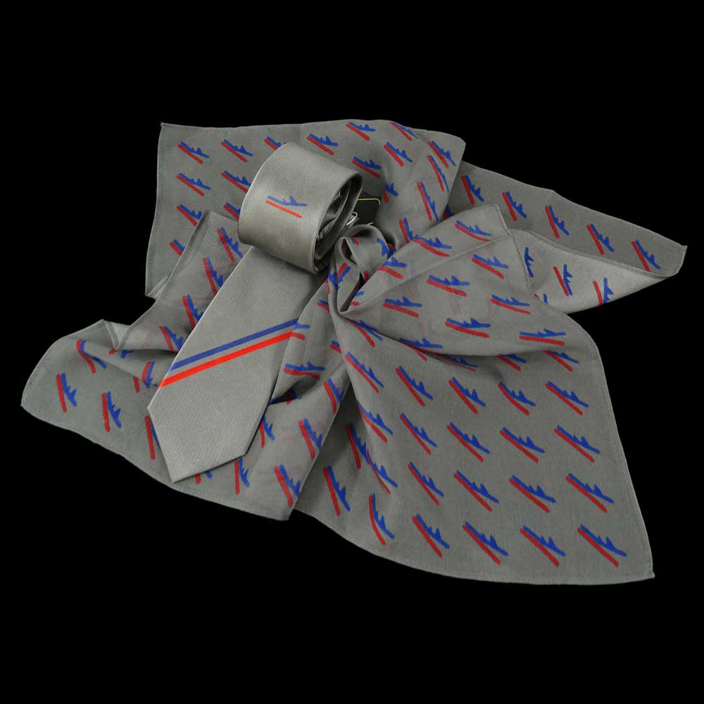 Cravatta uomo con sciarpa abbinata Esempi di progetto