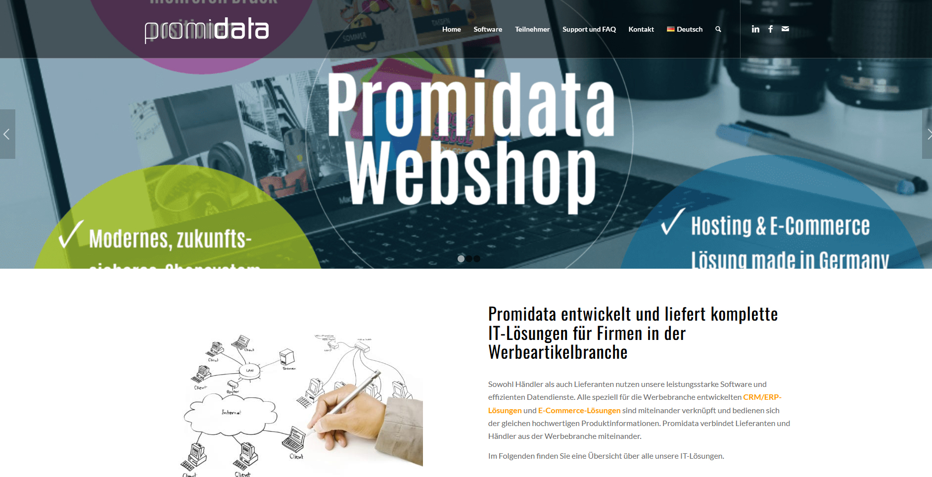 Разширение на бизнес с Promidata